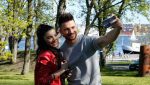 Сергей Лазарев на «Евровидении» проводит время с эстрадной певицей из Азербайджана
